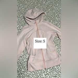 Lululemon Light Pink Hooded Jacket - Size S